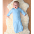 Infant Rabbit Skins Baby Rib Layette Gown
